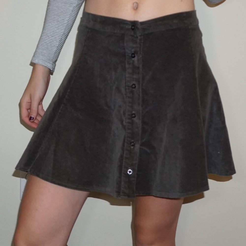 Brandy Melville Velour Flare Shirt